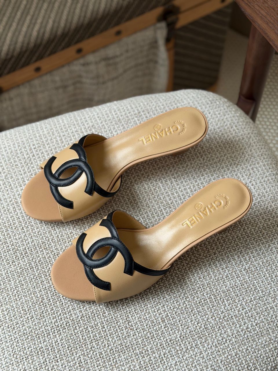 Chanel CC Logo Mules Sandals 2026 Collection
