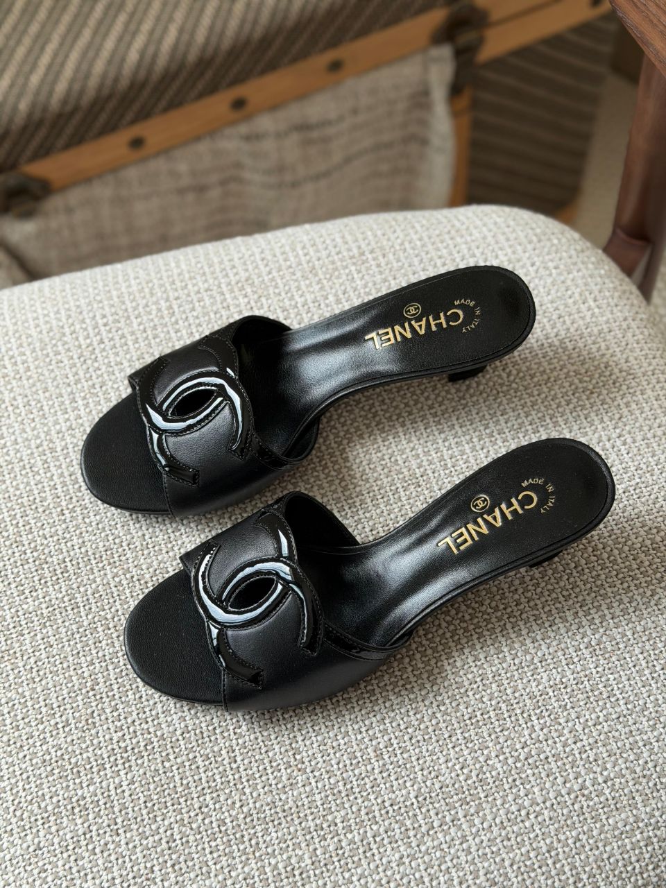 Chanel CC Logo Mules Sandals 2026 Collection
