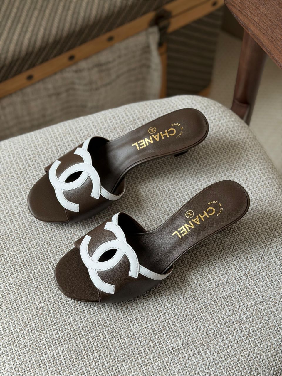 Chanel CC Logo Mules Sandals 2026 Collection