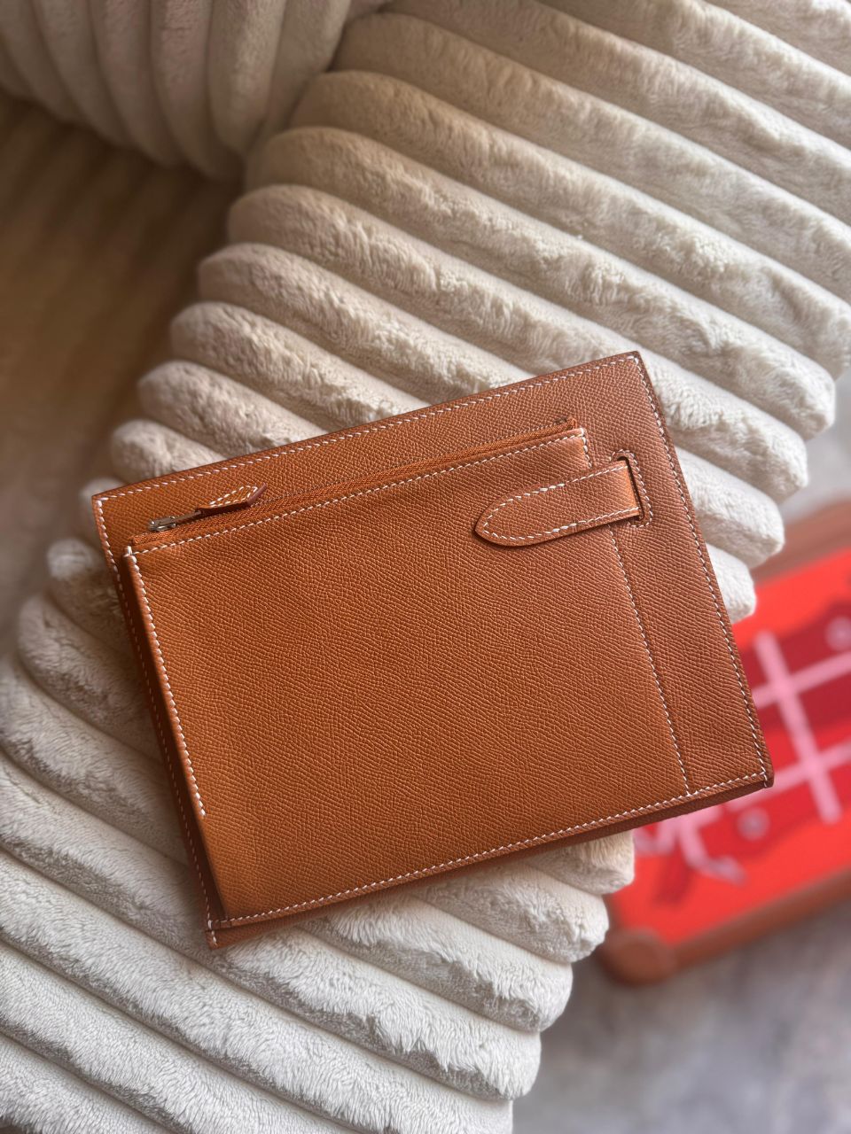 Hermès Hacademi Pouch Epsom Leather Luxury Clutch