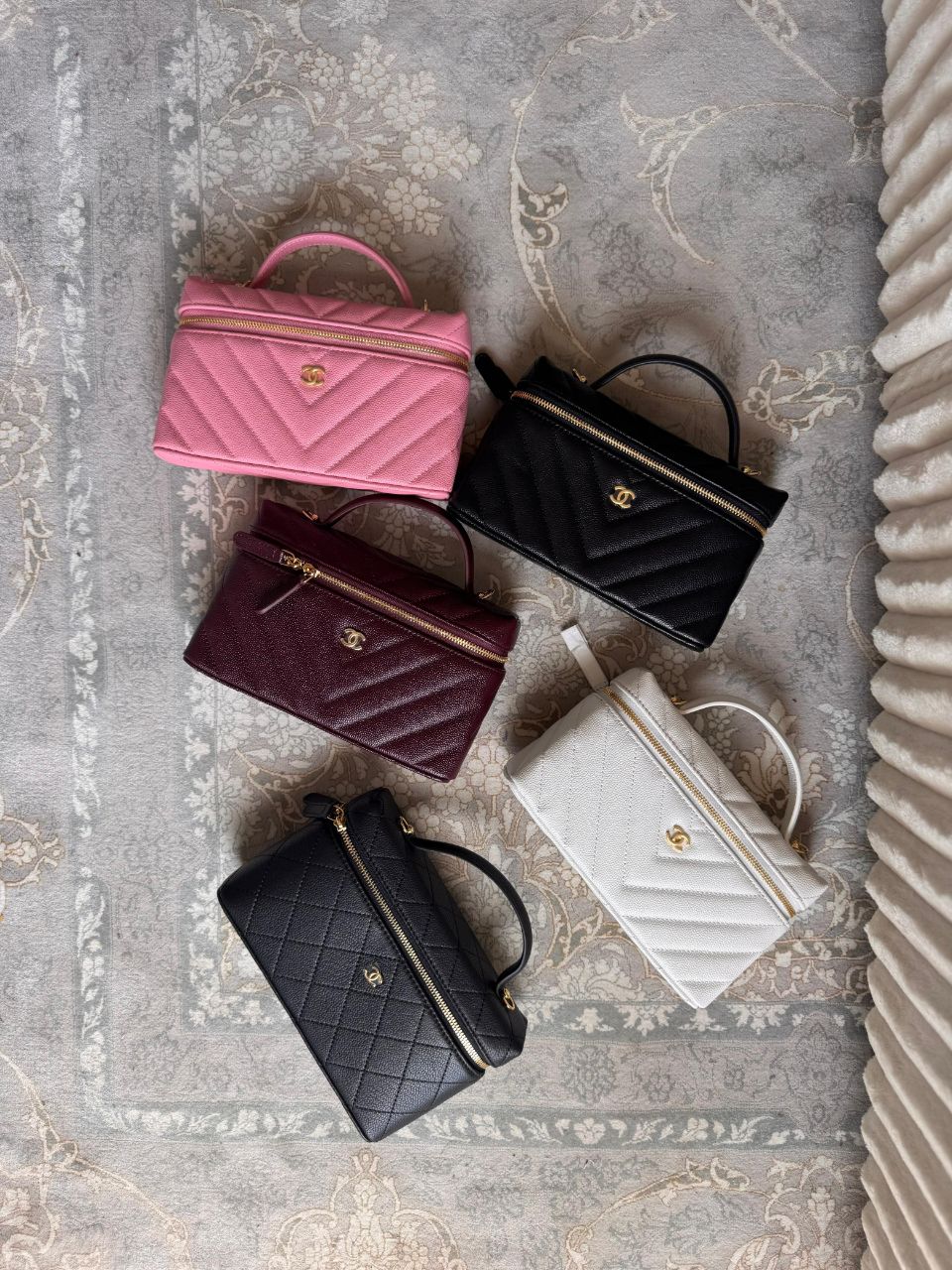 Chanel Vanity With Chain Bag – Grained Calfskin