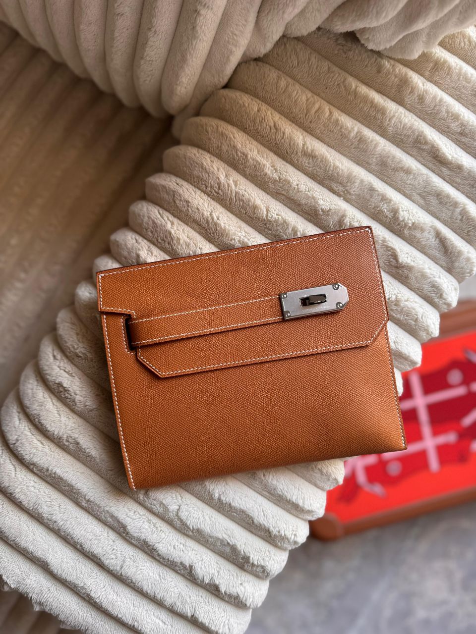 Hermès Hacademi Pouch Epsom Leather Luxury Clutch
