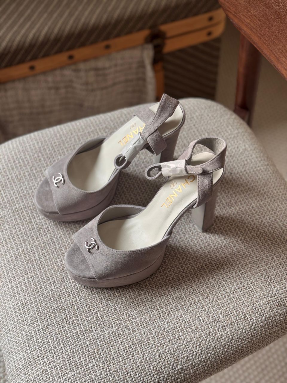 Chanel Platform Sandals – Suede Kidskin & Leather Edition