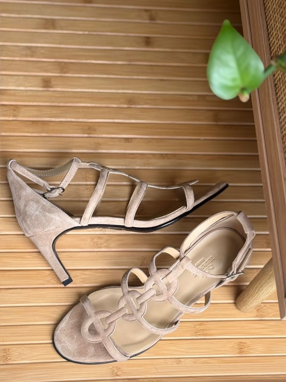 Hermès Magic 70 Suede Sandals