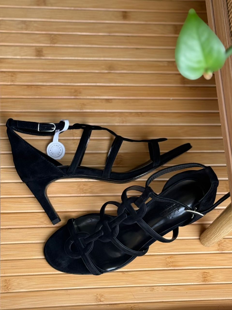 Hermès Magic 70 Suede Sandals