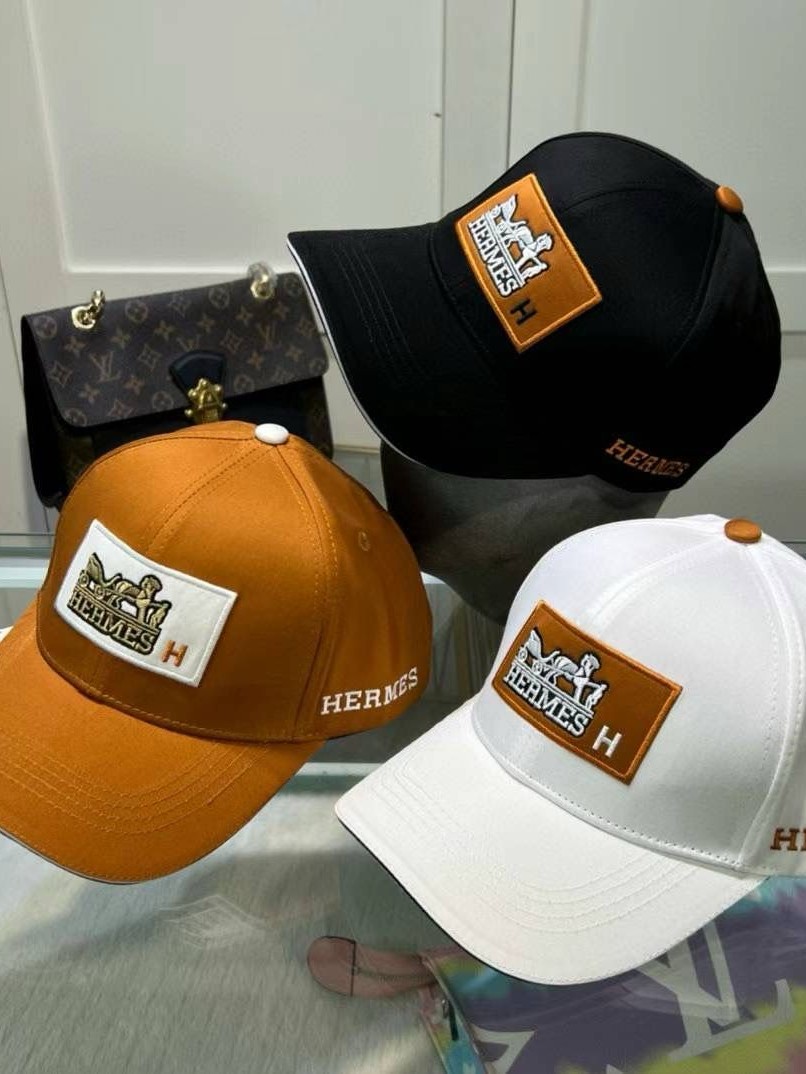 Hermès Signature Patch Cap