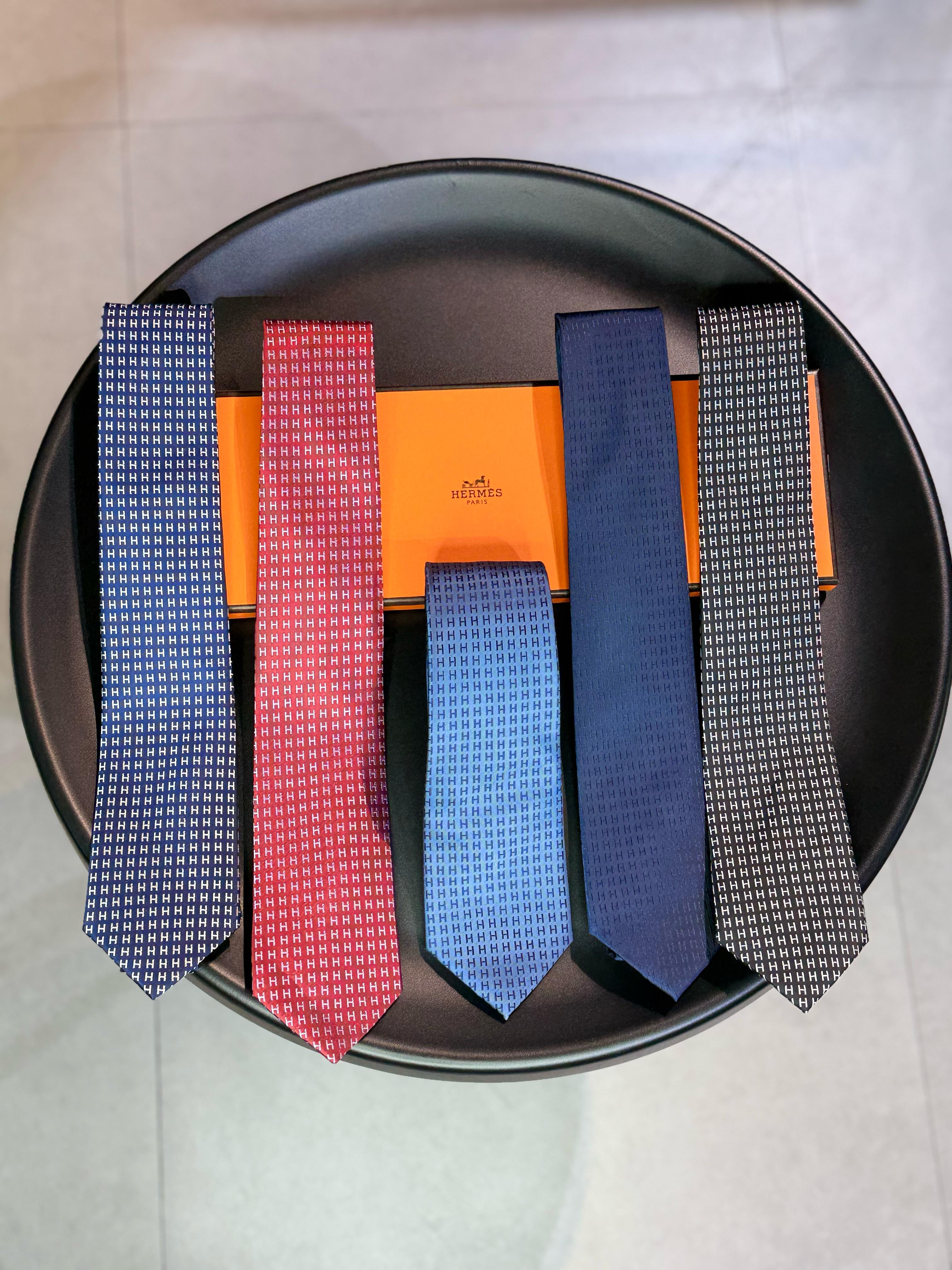 Hermès Men's Silk Tie Collection
