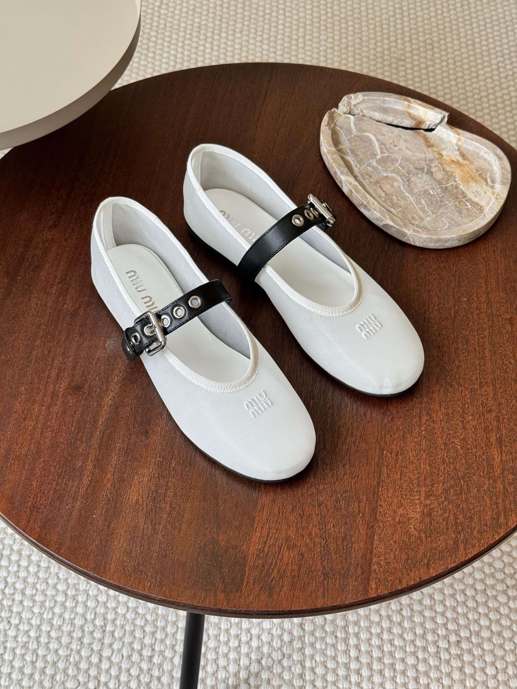 Miu Miu Mesh Ballet Flats