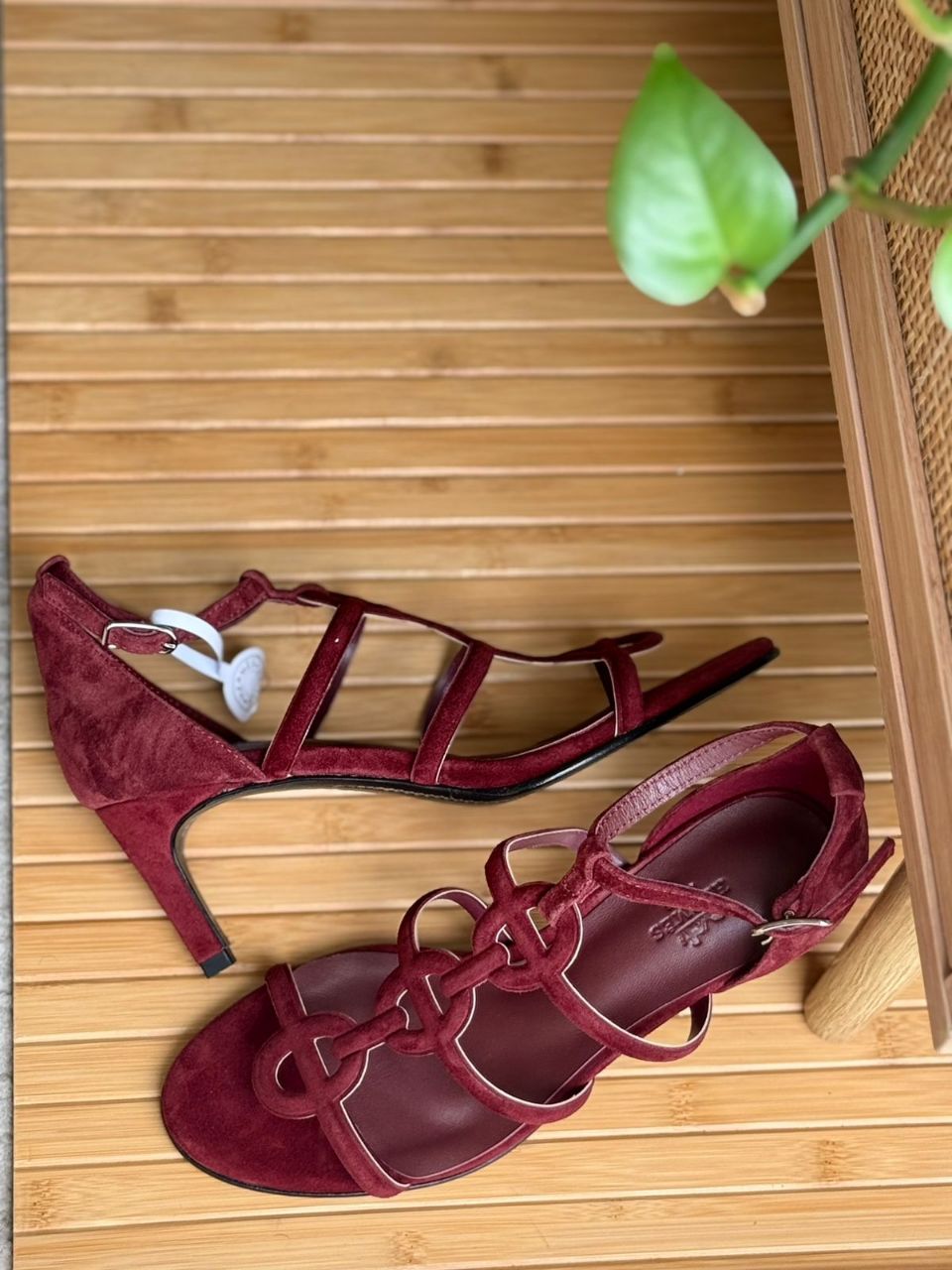 Hermès Magic 70 Suede Sandals